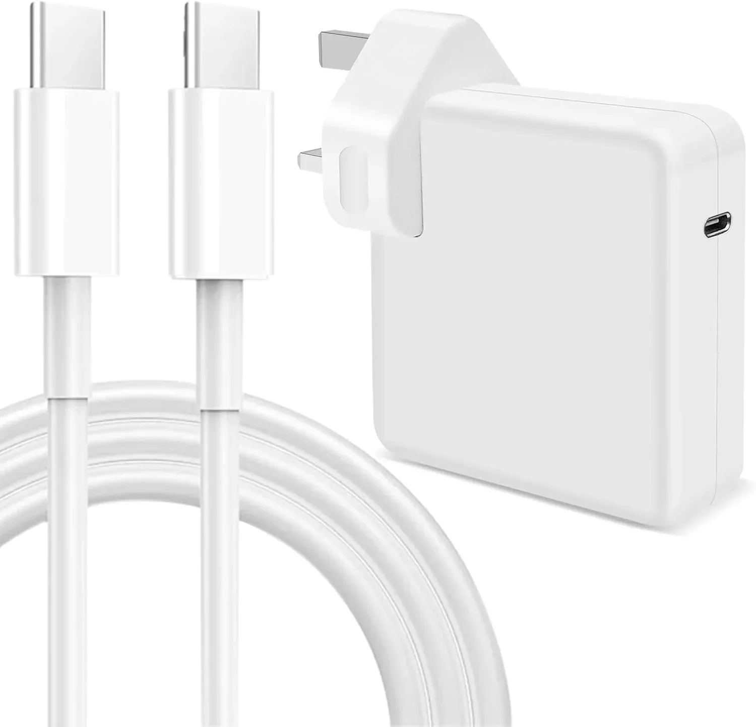 96W USB-C Replacement MacBook Chargers 96W for MacBook Pro/Air 16"/13" (2016 - 2024)