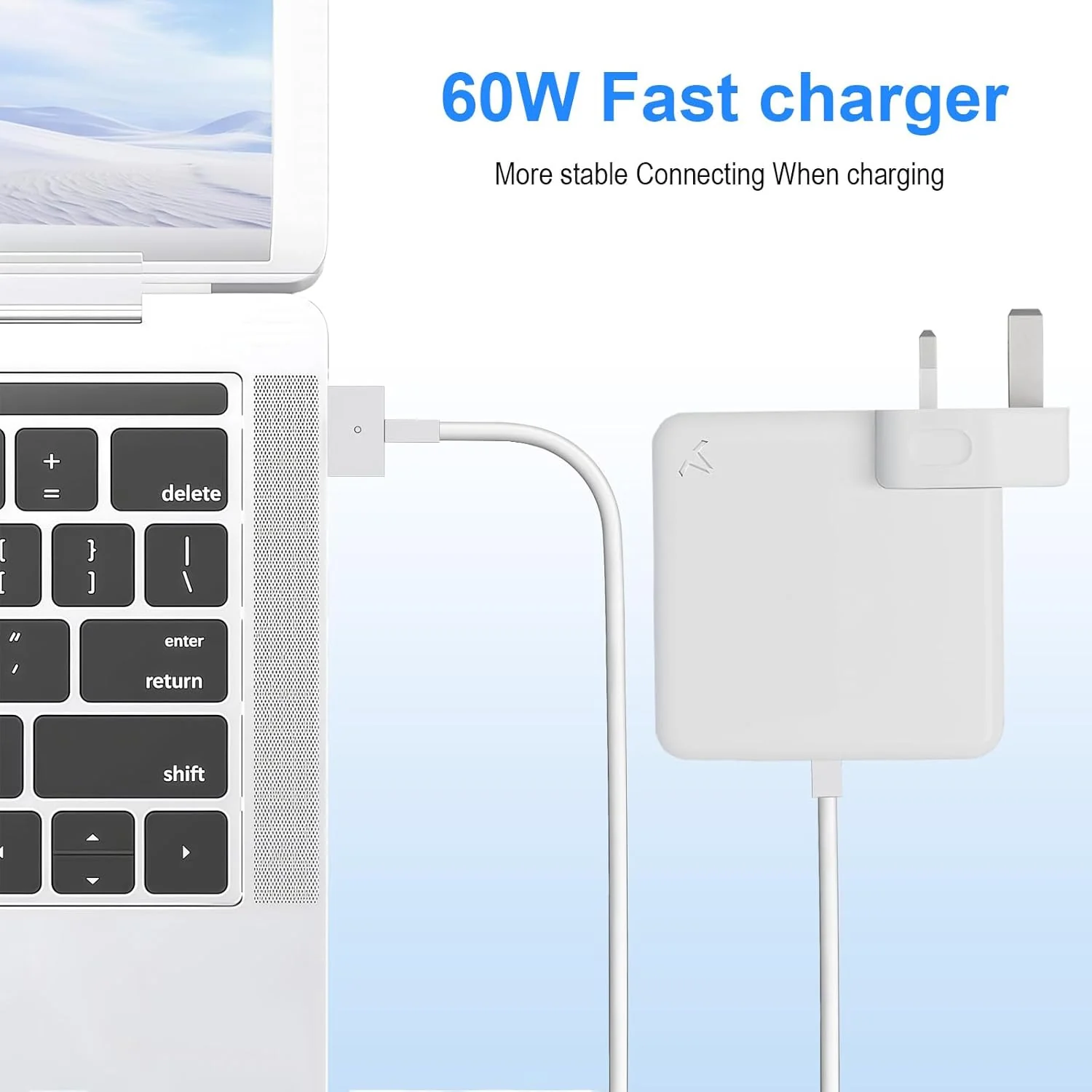 MagSafe 2 Charger 60W Replacement Charger for MacBook Pro 13" (2012 - 2015) - Image 4
