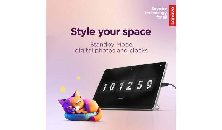 Lenovo Tab 10.1in (2025) 128GB Wi-Fi+4G Tablet - Grey - Image 10