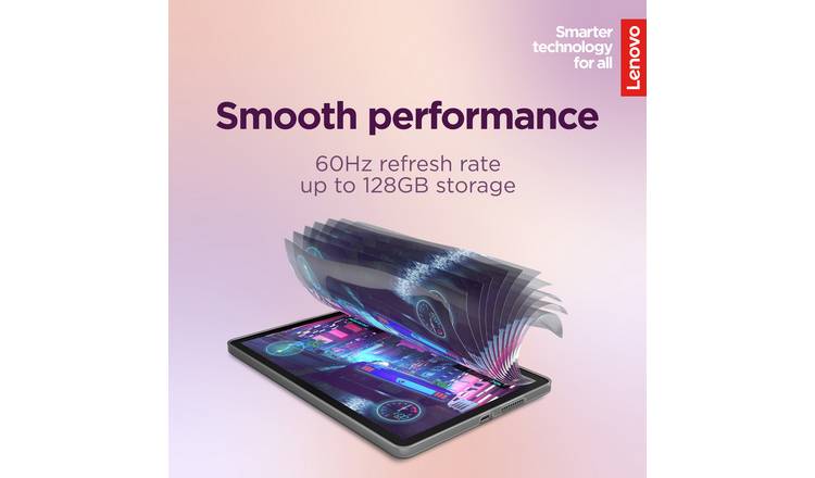 Lenovo Tab 10.1in (2025) 128GB Wi-Fi+4G Tablet - Grey - Image 9